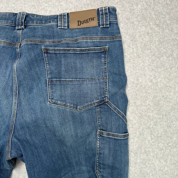 Duluth Trading Co Ballroom Double Flex Jeans Mens 44x30 Relaxed Fit Denim Work‎ - Picture 6 of 8